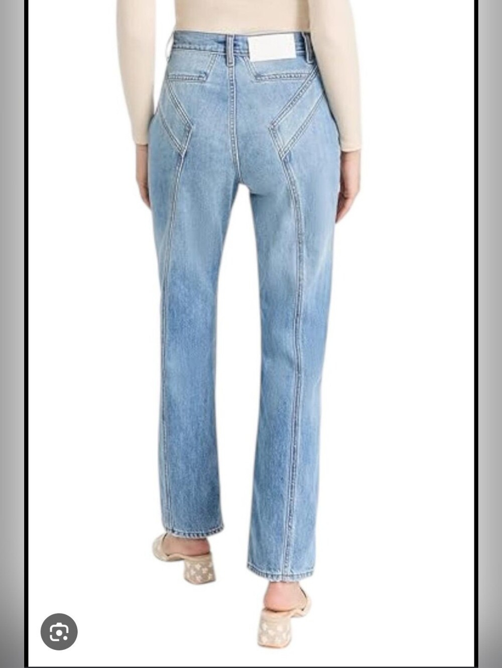 7 For All Mankind Easy Straight Jean